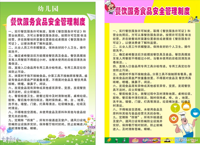 餐饮食品管理制度设计图__广告设计_广告设计_设计图库
